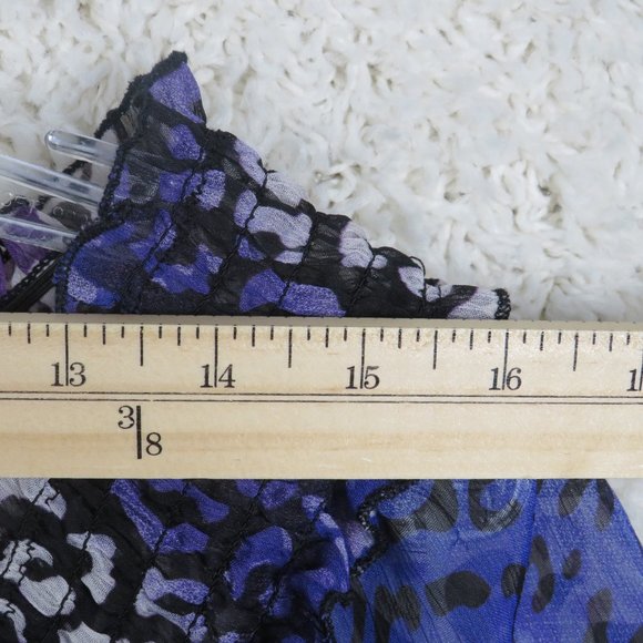 Unique Spectrum* Women's Short Sleeve Off-Shoulder Pullover‎ Blouse Size~ 3X - Picture 6 of 9